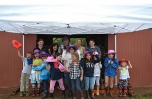 Bella's 10th birthday party at the Batesville  Road barn in Canton